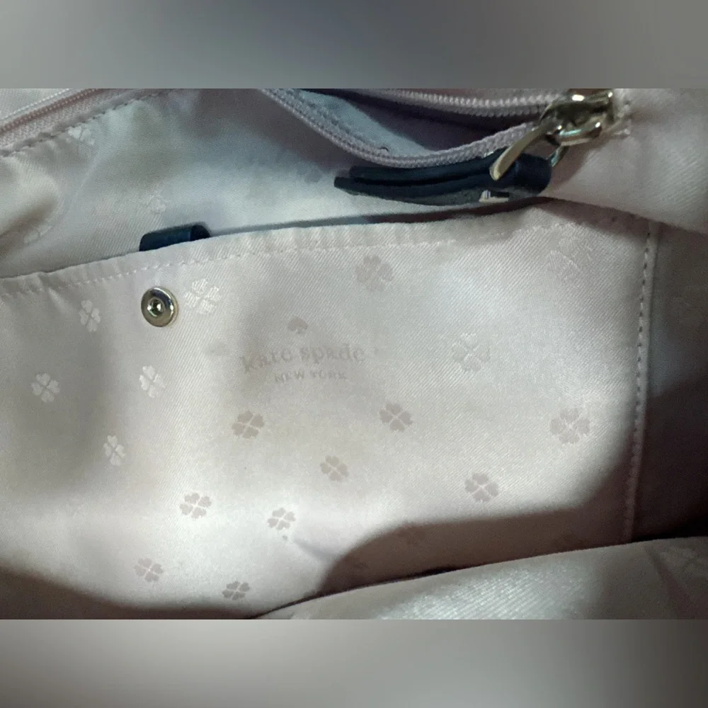 Kate Spade Cobble hill Medium Convertible Leather Messenger Shoulder Bag Black